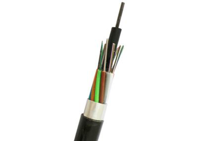 China 12 Core Fiber Optic Ethernet Cable Outdoor GYTA Armoured For Direct Buried for sale