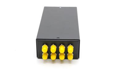 China FTTH 8 Port Fiber Optic Terminal Box ST Port Adapter Insertion - Type Coupling for sale