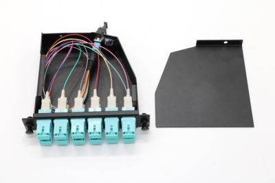 Chine Tableau de connexions optique duplex adapté aux besoins du client de la fibre MPO MPO au port des connecteurs 12 de LC à vendre