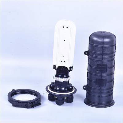 China 48 Core Fiber Optic Splice Closure Vertical / Dome Type Heat Shrinkable Structure for sale