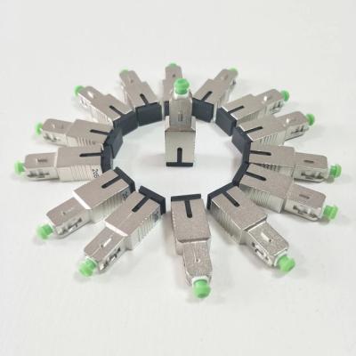 China SC APC FTTH Variable Optical Attenuator Plug Type Female Male Fixed Multimode for sale