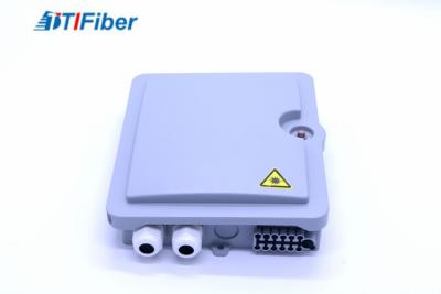 China Wall Mounted FDB-16C Fiber Optical Outdoor Distribution Box With PLC Splitter for sale
