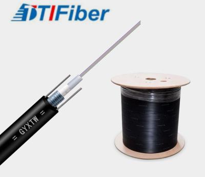 China GYXTW Single Mode Fiber Optic Cable Loose Tube Central Bundled Optical Fibra for sale