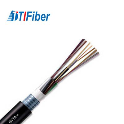 China Lan Communication Fiber Optic Data Cable , Single Mode Fiber Cable GYTA 53 for sale