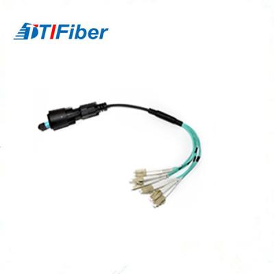 China Cable con varios modos de funcionamiento colorido OM3 4G/5G con varios modos de funcionamiento MPO del remiendo al LC para la telecomunicación en venta