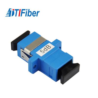 China Good Stability Fiber Optic Attenuator Singlemode Simplex SC SC Fixed 1db/5dB for sale