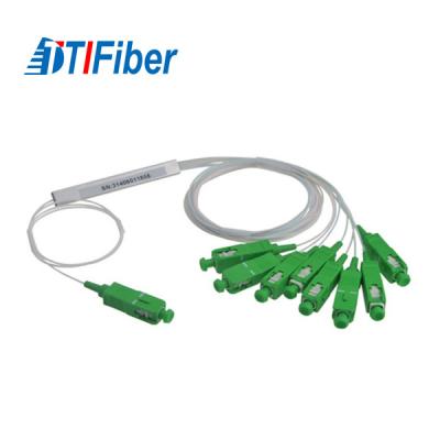 China PLC óptico unimodal del divisor del cordón del conector del SC para la distribución de señal óptica en venta