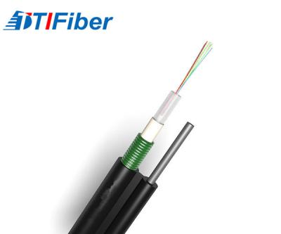 China GYFTC8S Figure 8 Fiber Optic Network Cable , Multi Mode Optical Fiber Steel Armored for sale