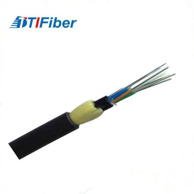 China Non Metallic Fiber Optic Patch Cables ADSS 6 / 12 Cores With 120m 100m 80m Span for sale