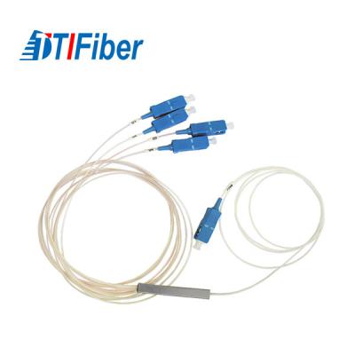 China 1X4 1x16 1 8 Sc Upc Apc Gpon Fiber Optic Splitter FTTX System Application for sale