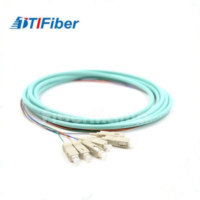 China Diverso tipo de encargo coleta LC/SC/FC/ST OM3 de la fibra óptica con varios modos de funcionamiento en venta