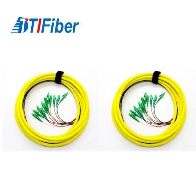 China Singlemode Jumper Fiber Optic Pigtail Simplex LC SC FC ST Connector For Couples for sale