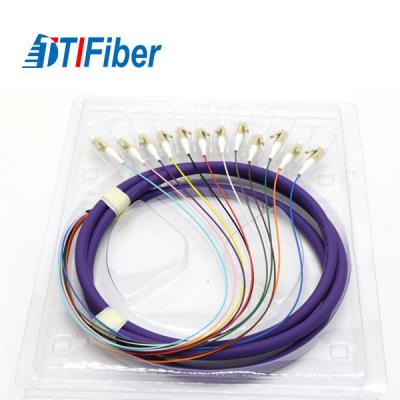 Cina Cavo a fibre ottiche semplice della treccia, stabilità della treccia della fibra mista di LC alta in vendita