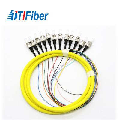 China Resistência mecânica excelente simples do ST dos núcleos de fibra ótica Singlemode da trança 12 à venda