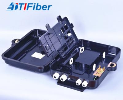 China FTTH 24 Ports Fiber Optic Distribution Box Indoor Outdoor SC/LC Adapters Suitable for sale