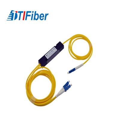 China FBT 1X2 2x2 Fiber Optic Splitter PLC 1310/1550nm 0.9mm ABS Type For FTTX System for sale