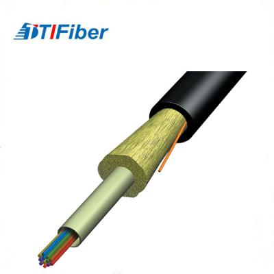 China 12 24 48 Core Aerial Fiber Optic Cable Single Sheath ADSS All Dielectric Self for sale