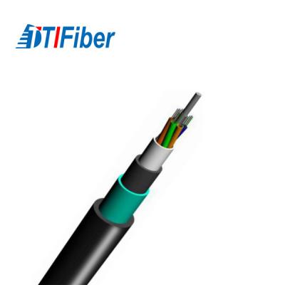 China Member Direct Buried Fiber Optical Cable GYFTA53 Non Metallic Strength PE Jacket for sale
