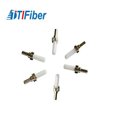 China Con varios modos de funcionamiento unimodal de la virola de cerámica de la fibra óptica para el conector de LC/SC/ST/FC en venta
