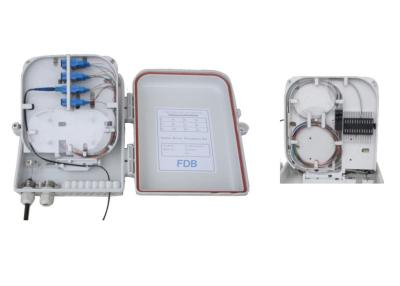China Local area networks Fiber Optic Distribution Box with 1×16 PLC Splitter SC / UPC for sale