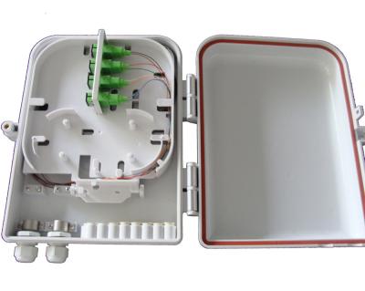 China 1x8 / 1X16 PLC Wall Mounted ftth distribution box with PLC Splitter for sale