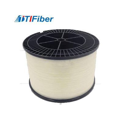 China FTTX White Invisible Fiber Optic Drop Cable for sale