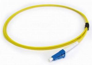 China Premise installations Low insertion loss LC Fiber Pigtail with 3.0mm fiber cable for sale