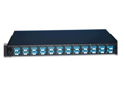 China caja terminal de la fibra del duplex del LC de 12 puertos para el adaptador de FC/del SC/del ST/del LC en venta