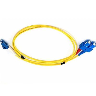 China 10M 2.0mm SC UPC Fibre Optic Patch Cable G657A1 LSZH Yellow for sale