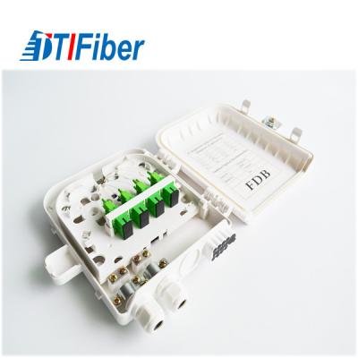 China Low Price Outdoor PLC FTTH 1x4 Fiber Cable Splitter Distribution Box for sale