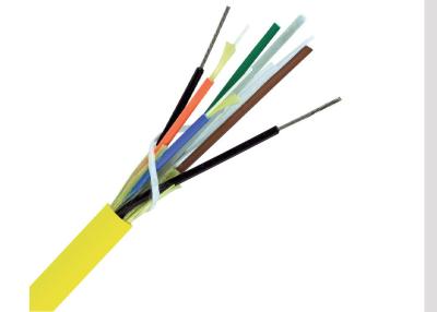 Chine Câble optique d'intérieur de fibre d'évasion de 6 noyaux avec le câble de 2.0mm intérieur à vendre