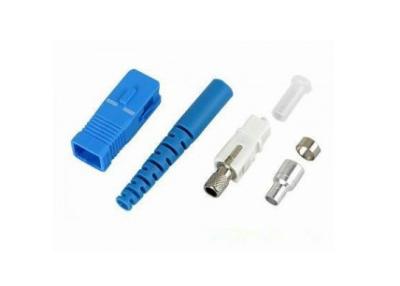 China Blue / Green Housing 3.0mm sc optical connector for Optical Fiber Communication for sale