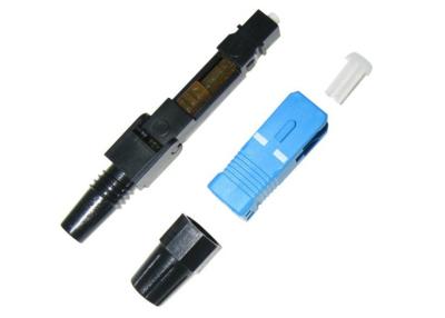 China Pre - polished Pluggable SC Fast fibre optic connectors for Optical network maintaining for sale