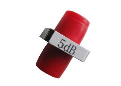 China 5dB polish types optional Fixed FC Fiber Attenuator for Local Area Networks for sale