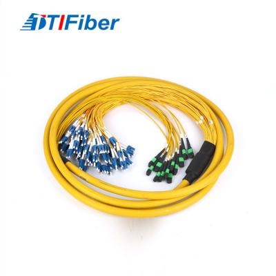China FTTH FTTA FTTX Single Mode Fiber Patch Cord 6 Core 12 Core 24 Core for sale