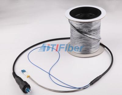 China Waterproof PDLC RRU Fiber Optical Patch Cord Outdoor with Pulling Eye for sale