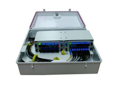 China Fiber Optical Distribution Box IP65 Outdoor PLC Splitter Wall Mounted for sale