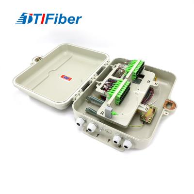 Chine Boîte de distribution de fibre de 32 ABS de noyaux pour le réseau de Ftth à vendre