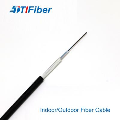 China Indoor Outdoor Non Metallic SM G652D Fiber Optic Cable Rat Proof For FTTH for sale
