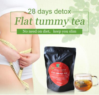 China Decaffeinated Flat Tummy Tea Cleanse Slim Detox Tea Low-Salt Sugar-Free for sale