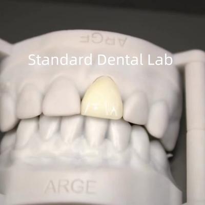 China Digital CAD CAM Dental Lab Crowns Translucent Layered Zirconia Crown for sale