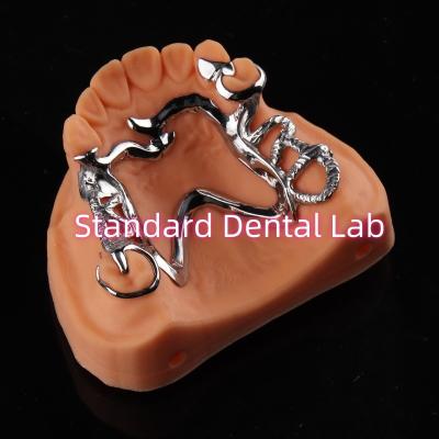 Chine Impression au laser Cobalt chrome cadre de prothèse partielle Ni être libre laboratoire dentaire à vendre