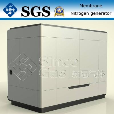 Cina 99,999% generazione del gas dell'azoto della membrana di PM del generatore dell'azoto di elevata purezza in vendita