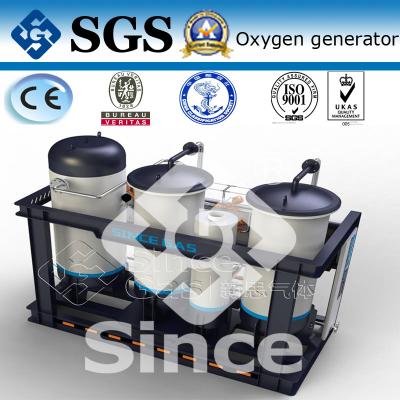 China PSA Safe Concentrator Oxygen Generator / Industrial Application for Metal cutting for sale
