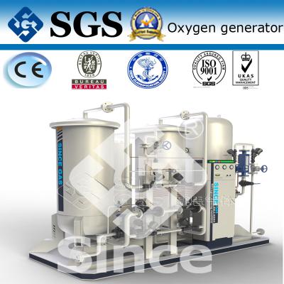 Китай Полно автоматизированный 1 медицинской KW емкости генератора 5-1500 Nm3/H кислорода продается