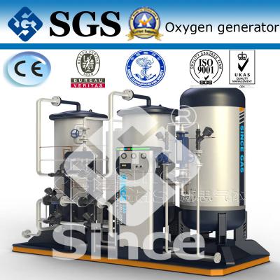 Cina Generatore medico dell'ossigeno di purezza di altezza per Brealthing & la camera iperbarica dell'ossigeno in vendita