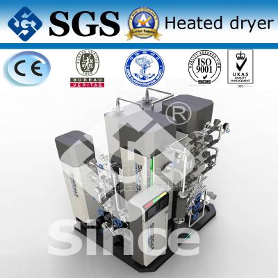 China Heated Regenerative Desiccant Dryers / Carbon Steel Desiccant Air Dryers for sale