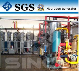 China 99,9999% generadores del hidrógeno de la pureza elevada/planta de la generación del hidrógeno en venta