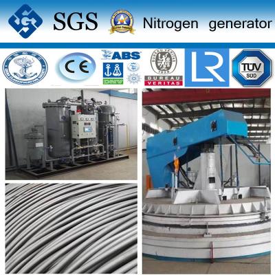 China Sistema completamente automático de la generación del nitrógeno de la adsorción del oscilación de la presión en venta