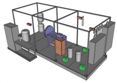China OEM Modular Carbon Capture System For Chemical Industry Protecting The Environment à venda